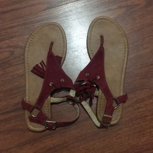 💎SALE💎Red Sandals